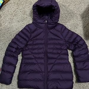 Ivivva (discontinued lululemon kids line) down zip up jacket